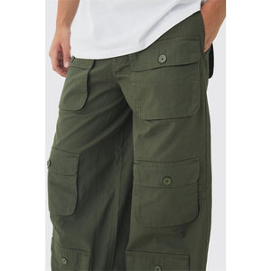 Pantalon cargo ample pour homme, pantalon décontracté multi-poches, durable et tendance - Product Image 6