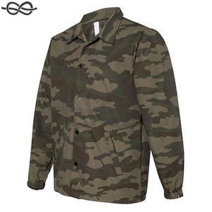 Chaqueta cortavientos resistente al agua para hombre, ropa de abrigo atlética ligera, cierre de botón a presión ajustable, bolsillos delanteros - Product Image 4