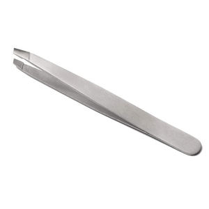 Hot Selling Custom Color Solid Stainless Steel Eyebrow Tweezers Wholesale Eyebrow <b>Hair</b> <b>Removal</b> <b>Tool</b> - Product Image 6
