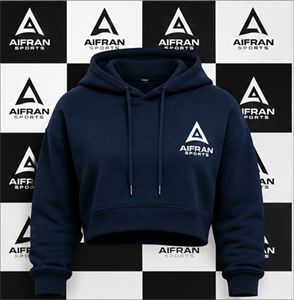 Sudadera con Capucha Rosa para Mujer, Sudadera Corta con Capucha, Logotipo Estampado, Ropa Casual de Invierno, Estilo Urbano, Hip Hop, Felpa Francesa, Servicio OEM - Product Image 2