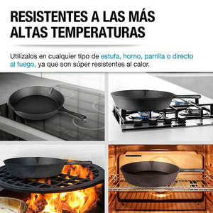 Juego de Wok de acero al carbono de diseño moderno (3 piezas 16 21 27 Cm) para cocinar en estufa Accesorios de cocina de vidrio y metal - Product Image 4