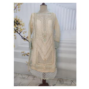 Shalwar Kameez Ladies New Collection Vestido de fiesta Fancy Wear Pakistani Shalwar Kameez Bridal Wear Bordado Boutique Dress Suit - Product Image 1