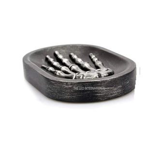 Porte-savon en métal au design moderne et innovant en acier inoxydable pour salle de bain Accessoires de salle de bain au fini or - Product Image 4