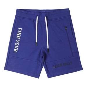 Ensemble short pour enfants garçons vêtements de vacances d'été avec couleur unie manches courtes col texturé en gros - Product Image 6