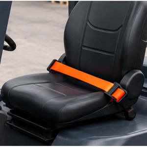3 x 44 Ceintures de sécurité rétractables orange - Product Image 2