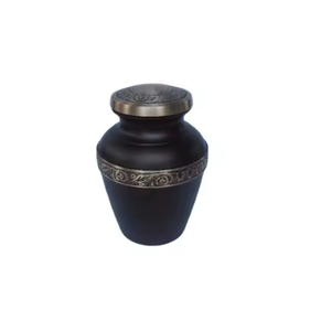 Urne funéraire en métal pour cendres humaines, pot funéraire en métal imprimé, urne pour animaux de compagnie, au prix le plus bas - Product Image 6
