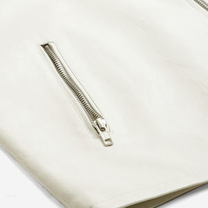 100% หนังวัวแท้สไตล์ไฮสตรีทเสื้อแจ็คเก็ตของผู้ชายคุณภาพพรีเมียมปกตั้งสำหรับฤดูหนาว - Product Image 4