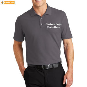 SAMAVIA Custom men's Polo <b>Shirt</b> Breathable Cotton Blend Top Stylish <b>Collared</b> <b>Shirt</b> Summer Fashion RTS Apparel for US UK EU - Product Image 1