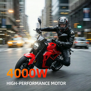 EMK 72V 50A 4000W Streetbikes Elektromotorrad 93km/h 120KM Reichweite mit Doppelscheibenbremsen & Hydraulischer Federung - Product Image 3