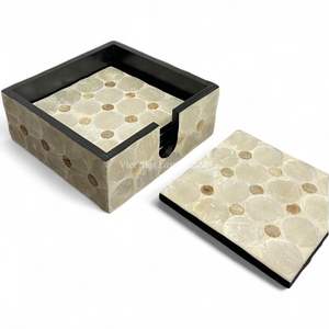 สั่งซื้อจำนวนมาก จานรองแก้วมุก สำหรับร้านอาหาร โรงแรม ภาชนะบนโต๊ะอาหาร และของตกแต่งบ้าน สำหรับขายส่ง - Product Image 1