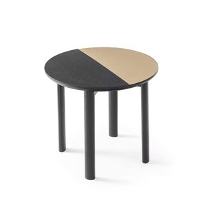 Table d'appoint en bois au design personnalisé avec trois pieds pour décoration intérieure de meubles de table basse ronde à un prix abordable - Product Image 1