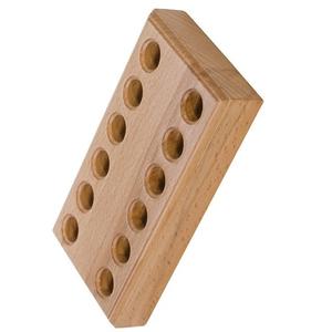 Support à pinces en bois de haute qualité avec 12 trous, utilisé pour la fabrication de bijoux, vente en gros au prix le plus bas, meilleur produit pour les bijoux - Product Image 4
