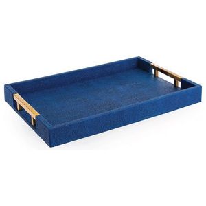 Elegante bandeja de MDF hecha a mano con acabado tallado único, perfecta para exhibir artículos decorativos y presentaciones de comida - Product Image 2