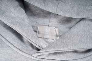 Sweat à capuche pour homme en chenille de haute qualité, lourd, avec broderie personnalisée - Product Image 4