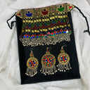 Elegante Juego de Joyería Islámica de Acero Inoxidable, Artesanía Étnica Tradicional, Personalizado, Diseño Hecho a Mano, Moderno para Mujer, Bodas, Festividades - Product Image 2