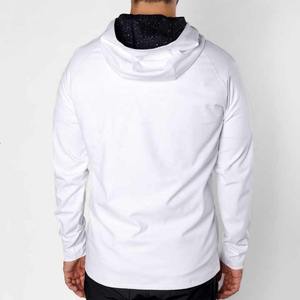 Sweat à capuche léger et respirant pour homme, en polaire, avec demi-zip, logo brodé, design décontracté, imprimé, best-seller - Product Image 4
