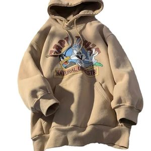 Nueva moda lindo estampado nuevo álbum Sudadera con capucha cómodo y Simple Algodón puro versátil hombres y mujeres pareja suéter - Product Image 1