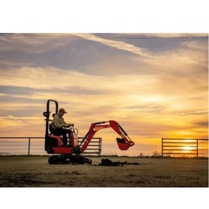 Nouvelle mini-excavatrice Kubota KX008 de 0,8 tonne, équipement compact sur chenilles, matériel de construction fiable, vente en gros - Product Image 5