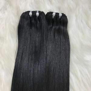 Extensiones de cabello humano virgen crudo de alta calidad Worldnewhair Proveedor de paquetes de cabello humano alineados con cutícula recta - Product Image 6