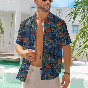 T-shirt à col rond avec sublimation personnalisée au design respirant pour la sérigraphie à motif solide de sports de plage - Product Image 2