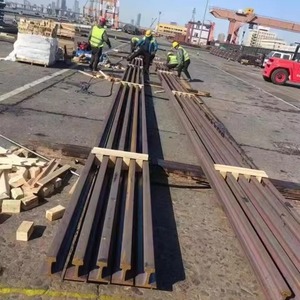 Fabricant Chemin de fer Rail d'acier Rail lourd Prix d'usine Meilleure qualité Rails Ferraille Rail - Product Image 5