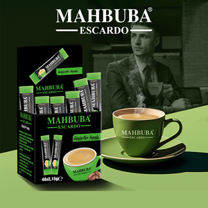 Mahbuba Café crémeux à la cardamome 2g Saveur de crème douce équilibrée Pack 48 - Product Image 6
