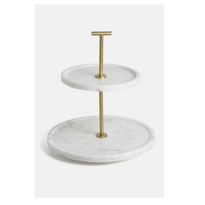 Lujoso soporte de pastel hecho a mano ecológico moderno de madera de mármol con logotipo personalizado-Address Craft - Product Image 5
