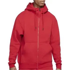 Sweat à capuche pour homme de qualité supérieure, fermeture éclair intégrale, en molleton de coton lourd, décontracté, sport, streetwear, sweat à capuche avec logo personnalisé, fabricant - Product Image 1