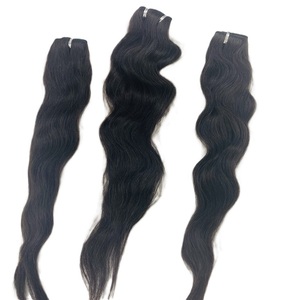 Extensiones de Cabello Humano Remy Virgen Indio de Alta Venta, 24 Pulgadas, Doble Trama a Máquina en Todos los Colores y Tamaños, Sin Caída - Product Image 2