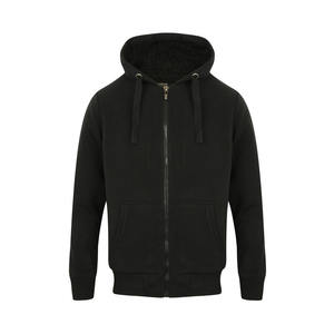 2024 Style Custom Logo French Terry Embroidery Logo Plain Zipper <b>Hoodie</b> Cropped Cotton Fleece Breathable <b>Full</b> <b>Zip</b> <b>up</b> <b>Hoodie</b> - Product Image 1