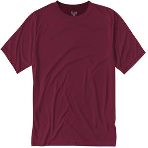Vente en gros 52% coton 48% polyester T-shirts bleu royal - Product Image 3