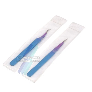 Meilleur design Logo personnalisé Matériau en acier inoxydable Instruments de beauté Pince à sourcils Service OEM - Product Image 2