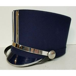 Chapeaux Shako de Marche Britanniques Napoléoniens Imperméables en Cuir de Vache - Product Image 4