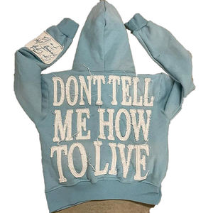 Sudadera con capucha unisex de algodón y poliéster para hombre y mujer, ropa informal de invierno con logotipo bordado impreso digital personalizado - Product Image 6