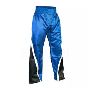 Pantalon de kickboxing de haute qualité fait sur mesure pour hommes couleur unie meilleure vente avec prix de logo personnalisé - Product Image 5