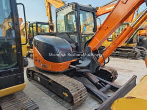 Высококачественный мини-экскаватор hitachi zx65, 6,5 тонн, гидравлический гусеничный станок, недорогие б/у мини-экскаваторы hitachi 65 - Product Image 4