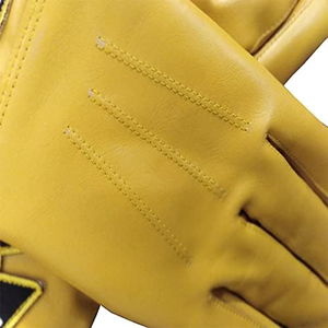Guantes de cuero Master Mason Blue Lodge Guantes de cuero con guantes de cuero bordados de Pakistán - Product Image 5