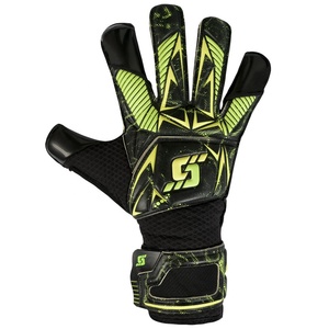 Guantes de Portero de Entrenamiento de Cuero Transpirable con Excelente Agarre y Absorción de Impactos para un Rendimiento de Guardameta Superior - Product Image 3