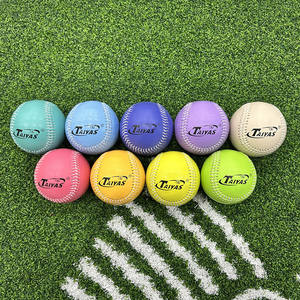 Béisbol de bambú ligero de 9 pulgadas profesional con diseño de color y logotipo de tamaño personalizado de alta calidad para juegos deportivos o uso de entrenamiento - Product Image 5