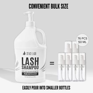 Champú Espumoso Vegano, Libre de Crueldad Animal, con pH Balanceado para Extensiones de Pestañas, para Pestañas Naturales y Cuidado Posterior de los Párpados - Product Image 5