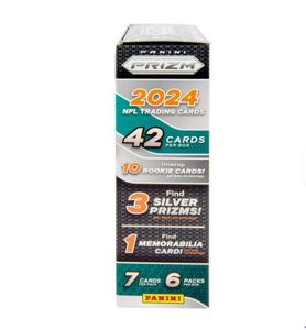 Recién llegado: Precio con descuento en la caja mega de tarjetas coleccionables de fútbol Panini Prizm 2024, sellada de fábrica, lista para enviar a todo el mundo. - Product Image 4