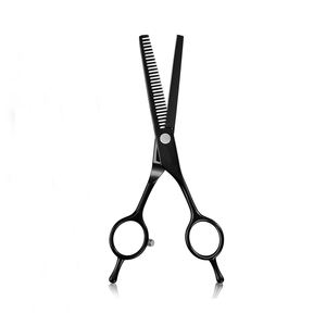 กรรไกรซอยผมตรงมือขวา ใบมีดสแตนเลสอย่างดี คมพิเศษ ด้ามจับตามหลักสรีรศาสตร์ สำหรับทำผมทรงเท็กซ์เจอร์ ใช้ได้ทั้งที่บ้านและร้านเสริมสวย - Product Image 1