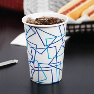 Premier fournisseur malaisien de 100% gobelets en papier à mur unique blanc biodégradable 16OZ gobelets froids à double stratification PE de haute qualité - Product Image 4