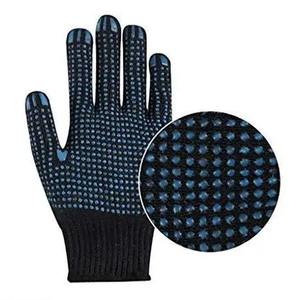 Guantes de punto punteados de PVC de 8oz de alta calidad, tamaño XL, forrado de algodón, protección personalizada, función anticorte, precio más bajo - Product Image 2