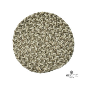Modern Design round Wool Handwoven Rug Braided <b>Runner</b> for Kitchen Dining Kids Room - Product Image 2