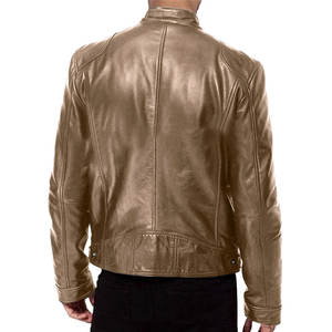 Factory Supplier of <b>Long</b> <b>Leather</b> <b>Jackets</b> for Men Cold Weather Outerwear <b>jacket</b> for men - Product Image 4