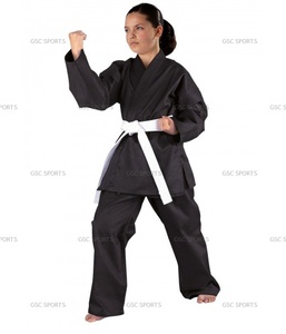 Uniformes de Karate sin marca hechos a medida, chalecos de algodón para artes marciales con servicio OEM, opción de compra a granel para logotipos de marca personalizados - Product Image 3