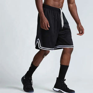 Custom Logo Men's Polyester Sublimation Basketball Mesh <b>Shorts</b> Plus Size 6XL with Pattern <b>Decoration</b> Made to Order - Product Image 2
