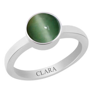 Certified Natural <b>Cats</b> Eye Lehsunia Gemstone <b>Rings</b> for Gift Occasions - Product Image 1