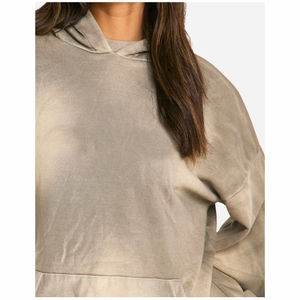 Sweat-shirts pour femmes légers et délavés à l'acide, confortables et respirants, sweat-shirts décontractés pour femmes - Product Image 5